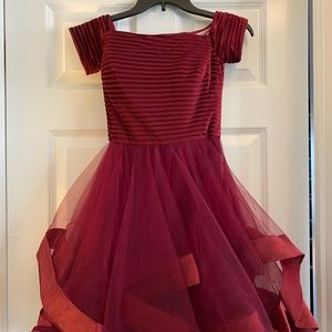 La Femme mini dress. Size two, worn once, semi/formal dress.